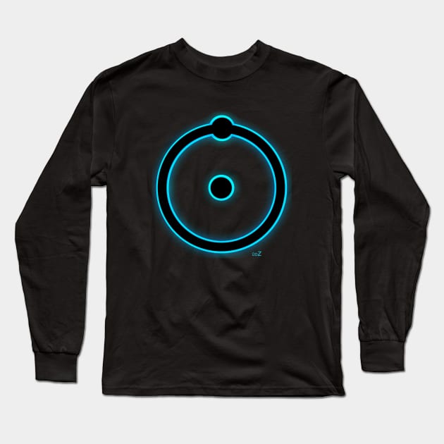 Watchmen Dr Manhattan hydrogen atom Long Sleeve T-Shirt by udezigns